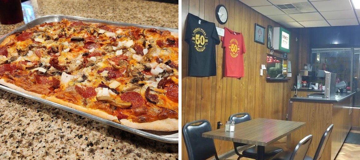 Faraci Pizza Menu